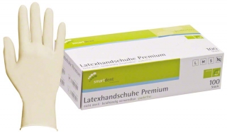 Jednorazové latexové rukavice S 1bal/100ks